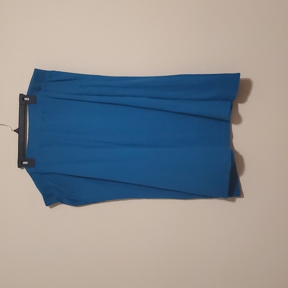 Woman Within Dresses & Skirts - Woman Within Teal Midi skirt with pockets
